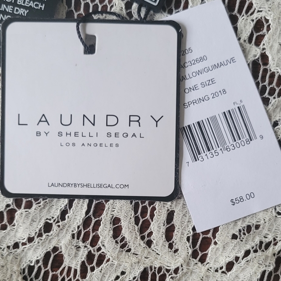 Laundry fringe scarf/wrap - Picture 3 of 5